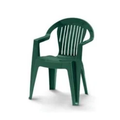 DIMAPLAST SEDIA IN RESINA IMPILABILE MODELLO VIOLETTA VERDE