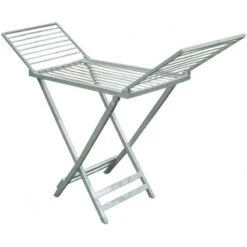 DIMAPLAST STENDI PELLICANO BALCONY STENDIBIANCHERIA A CAVALLETTO IN RESINA Cm. 56x180x125h.