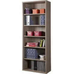 DISEGNO LIBRERIA 6 VANI ROVERE Cm. 36x82x217h.