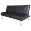 DIVANO LETTO SPEED PU NERO