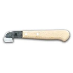 DUE BUOI ART. DB 207 L COLTELLO DA INNESTO CON MANICO IN LEGNO LAMA A V