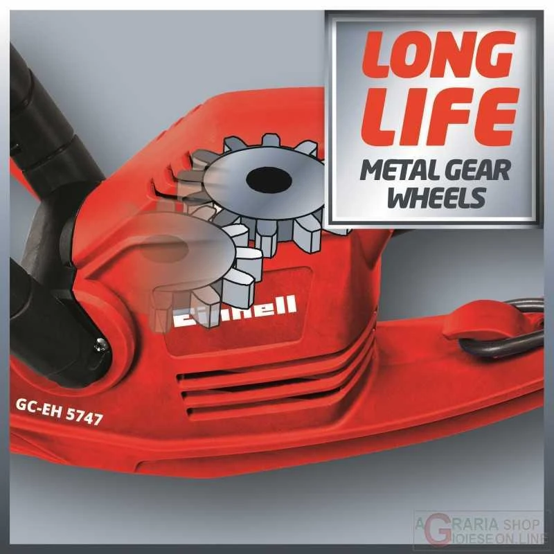 Einhell Tosasoepe Elettrico GC-EH 5747 Cm. 46,5 Watt. 570 1 Einhell Tosasoepe Elettrico GC-EH 5747 Cm. 46,5 Watt. 570