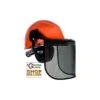 ELMETTO VENITEX FORESTIER-2 CON VISIERA CUFFIA IN POLITENE BOSCAIOLO -Vendite Agrariagioiese elmetto venitex forestier 2 con visiera cuffia in politene boscaiolo