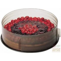 FACKELMANN ANELLO DECORATIVO IN ABS REGOLABILE PER TORTE FREDDE Ø 15 30 CM H. 8 CM ART. 43400