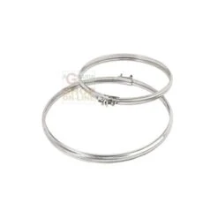 FASCETTA FISSAGGIO GIUNZIONE INOX AISI 304 PER TUBO STUFA CM. 30