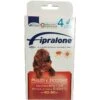 Fipralone Antiparassitario Pulci E Zecche Spot-on Cane 40 - 60 Kg Pipette 4 -Vendite Agrariagioiese fipralone antiparassitario pulci e zecche spot on cane 40 60 kg pipette 4