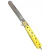 FRARACCIO COLTELLO DA TASCA MANICO GIALLO TARTARUGATO CM. 19 -Vendite Agrariagioiese fraraccio coltello da tasca manico giallo tartarugato cm 19