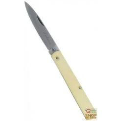 FRARACCIO COLTELLO SFILATO MANICO IN OTTONE LAMA IN ACCIAO INOX CM. 19