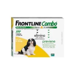 FRONTLINE ANTIPARASSITARIO PULCI ZECCHE COMBO SPOT-ON 2 - 10 KG.