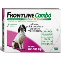 FRONTLINE ANTIPARASSITARIO PULCI ZECCHE COMBO SPOT-ON 20 - 40 KG.