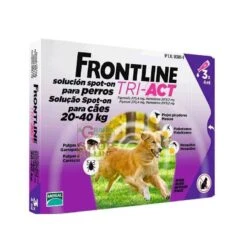FRONTLINE ANTIPARASSITARIO PULCI ZECCHE TRI-ACT 20 - 40 KG.