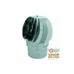 FUMAIOLO TURBO INOX PER CANNA FUMARIA ANTIPIOGGIA AISI 304 Diam. 8 -Vendite Agrariagioiese fumaiolo turbo inox per canna fumaria antipioggia aisi 304 diam 8 1