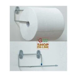 GANCIO ZINCATO PORTAROTOLO DI CARTA DOPPIA U MM.200X290 ART.4020