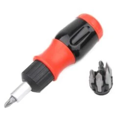 GIRAVITE A CRICCHETTO MAGNETICO CON 6 INSERTI -Vendite Agrariagioiese giravite a cricchetto magnetico con 6 inserti 1