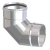GOMITO INOX AISI 304 PER STUFA PELLET 90 CM. 8 -Vendite Agrariagioiese gomito inox aisi 304 per stufa pellet 90 cm 8