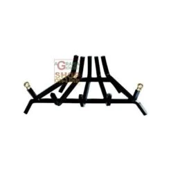 GRIGLIA PORTALEGNA IN ACCIAIO 5 BARRE TRIANGOLARE 48X28X16H