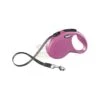 GUINZAGLIO AUTOMATICO FLEXI NEW CLASSIC A FETTUCCIA ROSA KG. 50 MT. 5