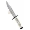 HERBERTZ COLTELLO DI SOPRAVVIVENZA LAMA INOX CON FODERO IN CUOIO CM. 24 MOD. 108814