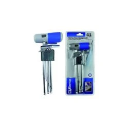 HU-FIRMA SERIE CHIAVI ESAGONALI IMPUGNATURA T PZ. 11