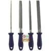 KEEN TOOLS LIME PER METALLI SET 4 PEZZI
