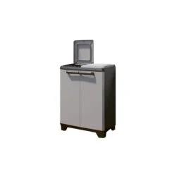 KETER ARMADIO IN PLASTICA SPLIT PREMIUM PER RACCOLTA DIFFERENZIATA CM. 68x39x92h.