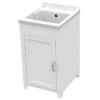 KIT LAVATOIO CON BASE IN RESINA COMPLETO DI SIFONE ANTIACIDO CM. 45x50 BIANCO -Vendite Agrariagioiese kit lavatoio con base in resina completo di sifone antiacido cm 45x50 bianco