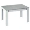 KIT TAVOLO KENDRA BIANCO CEMENTO 90x140/190x78h. -Vendite Agrariagioiese kit tavolo kendra bianco cemento 90x140 190x78h