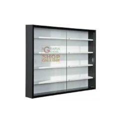 KIT VETRINETTA A DUE ANTE CM. 80 X 9,5 X 60 NERA