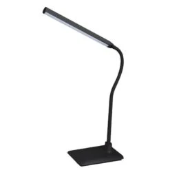 LAMPADA DA SCRITTOIO LED 6W SLIM Colore Nero