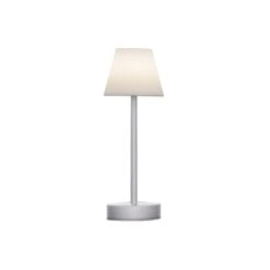 LAMPADA DA TAVOLO LOLA 30 GRIGIO BATTERIA RICARICABILE