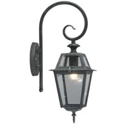 LANTERNA MILANO W.60 CON BRACCIO GRIGIO GHISA.