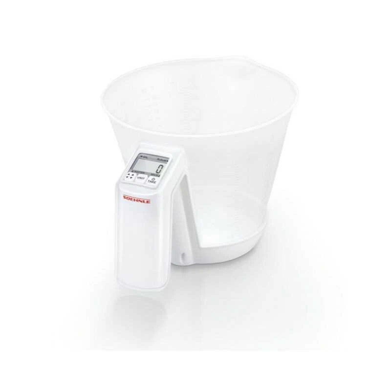 Leifheit Bilancia Da Cucina Digitale Con Recipiente Graduato Trasparente Massima Precisione Portata Fino A 3 Kg. 2 Leifheit Bilancia Da Cucina Digitale Con Recipiente Graduato Trasparente Massima Precisione Portata Fino A 3 Kg. - immagine 2
