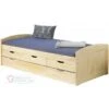 LETTO CON CASSETTI CONTENITORE E SECONDO LETTO INFERIORE AD ESTRAZIONE CM. 98x195x63H COLORE LEGNO 5 LETTO CON CASSETTI CONTENITORE E SECONDO LETTO INFERIORE AD ESTRAZIONE CM. 98x195x63H COLORE LEGNO -Vendite Agrariagioiese letto con cassetti contenitore e secondo letto inferiore ad estrazione cm 98x195x63h colore legno