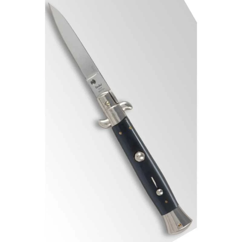 LINDER COLTELLO A SCATTO MANICO NERO 302721 1 LINDER COLTELLO A SCATTO MANICO NERO 302721