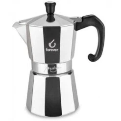 Forever Macchina Del Caffè Caffettiera Miss Moka Prestige 690G 9 Tazze