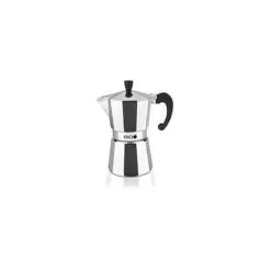 Macchina Del Caffè Caffettiera Moka Eva In Alluminio 280G 3 Tazze