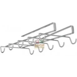 MetalTex METALTAEX MYMUG SOTTORIPIANO PORTA 10 TAZZE 14 X 28 X 6 Cm.