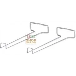 MetalTex METALTAEX RAIL-41 SET 2 BINARI SOTTORIPIANI PER BICCHIERI CM. 41 X 11 X 4