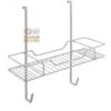 METALTEX IRONY GANCIO DA PORTA PER ASSE DA STIRO E ACCESSORI CM. 47 X 17 X 44