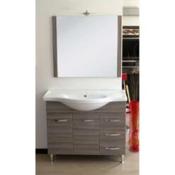 MOBILE BAGNO ANTONELLA Cm.105 PALISSANDRO