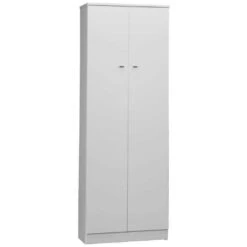 MOBILE BIANCO LACCATO CON 2 ANTE Cm. 62x34x183h. 168TL