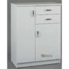 MOBILE PER BAGNO RIGO BIANCO DUE ANTE E DUE CASSETTI CM. 60 X 33 X 80h -Vendite Agrariagioiese mobile per bagno rigo bianco due ante e due cassetti cm 60 x 33 x 80h