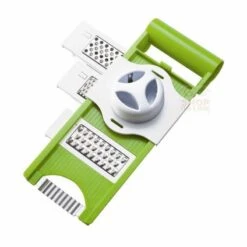 Vendite Agrariagioiese -Vendite Agrariagioiese moha mandolina in plastica 5 funzioni per tagliare e grattugiare con proteggi mano 1