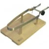 MORSA PORTA PROSCIUTTO IN ACCIAO INOX CON BASE IN LEGNO DI FAGGIO -Vendite Agrariagioiese morsa porta prosciutto in acciao inox con base in legno di faggio