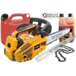 MOTOSEGA ALPINA A 305 CC. 25,4 BARRA CARVING CM. 25 A305 PER POTA OMAGGIO OLIO BARRA CATENA BIDONE