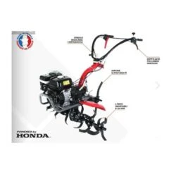 MOTOZAPPA PUBERT MAESTRO 65H MOTORE A QUATTRO TEMPI HONDA GX200PRO FRESA CM. 90 HP. 6,5 CV