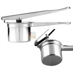 OMAC SCHIACCIAPATATE QUICK IN ACCIAIO INOX CON FORI MM. 0,25