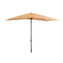 OMBRELLONE DA GIARDINO CON PALO CENTRALE MT. 3x3 ACC.ECRU'