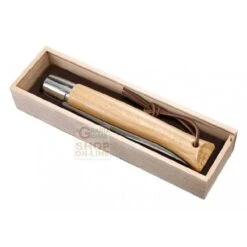 OPINEL COLTELLO GIAGANTE PLUMIER CON BOX IN LEGNO CON MANICO IN LEGNO DI QUERCIA N. 13