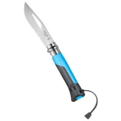 OPINEL COLTELLO IN ACCIAIO INOX VRI N. 8 OUTDOOR COLORE AZZURRO CAMPEGGIO CAMPER